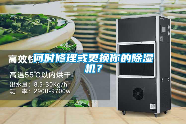 何時修理或更換你的除濕機(jī)？
