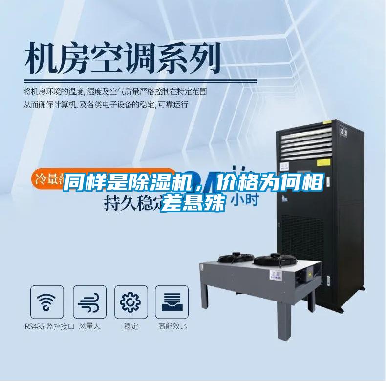 同樣是除濕機，價格為何相差懸殊