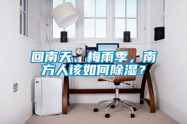 回南天、梅雨季，南方人該如何除濕？