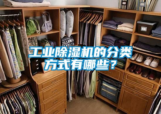 工業除濕機的分類方式有哪些？