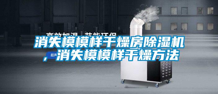 消失模模樣干燥房除濕機，消失模模樣干燥方法