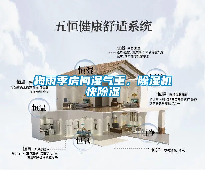 梅雨季房間濕氣重，除濕機(jī)快除濕