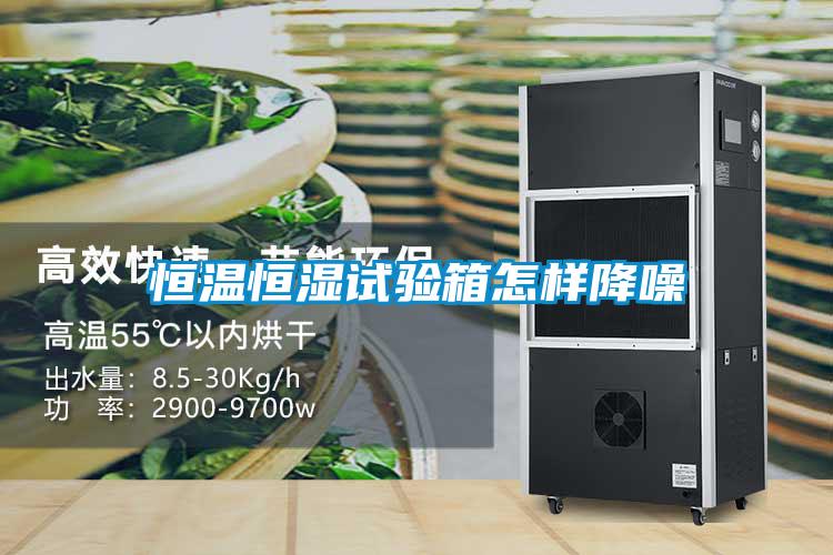 恒溫恒濕試驗(yàn)箱怎樣降噪