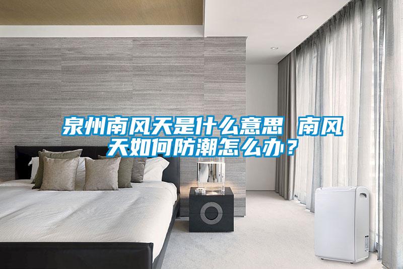 泉州南風(fēng)天是什么意思 南風(fēng)天如何防潮怎么辦？