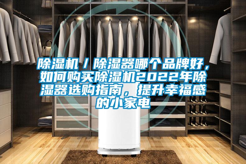 除濕機(jī)／除濕器哪個(gè)品牌好，如何購買除濕機(jī)2022年除濕器選購指南，提升幸福感的小家電
