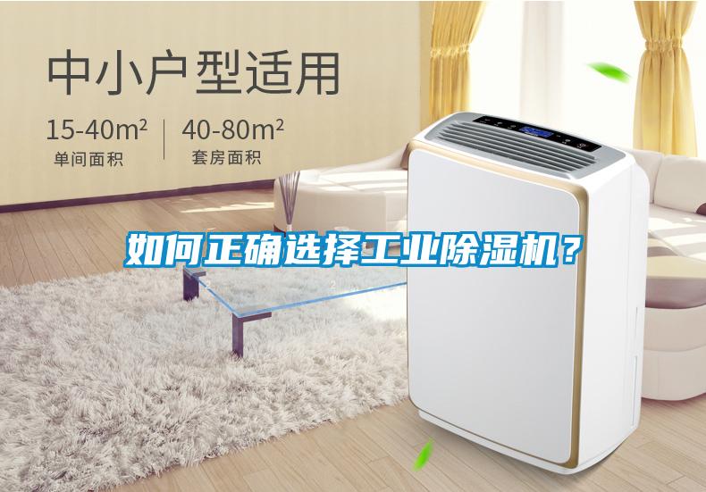 如何正確選擇工業除濕機？