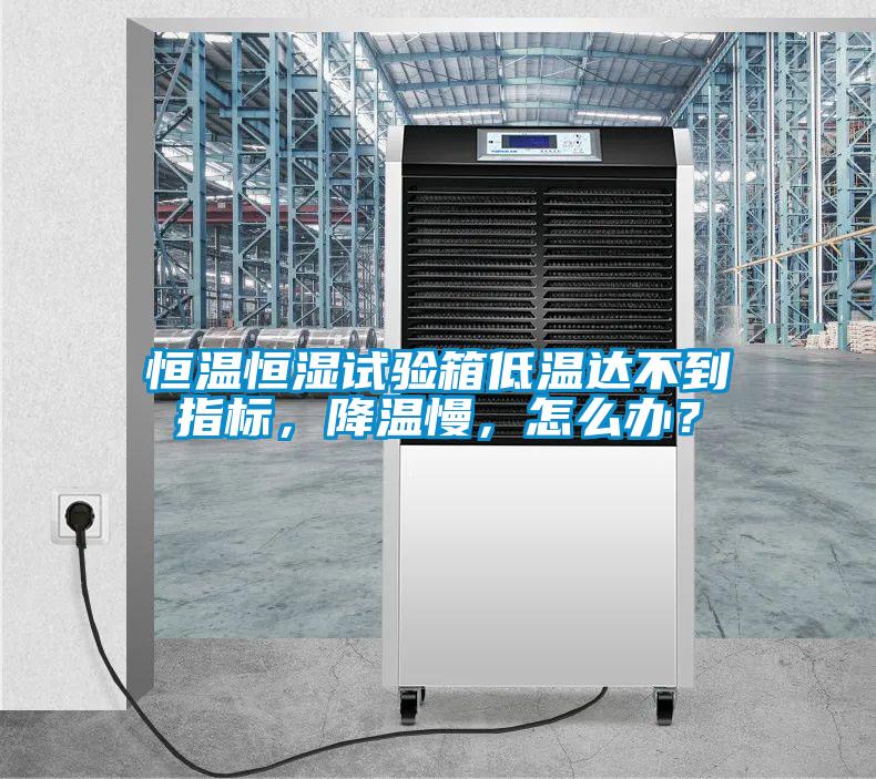 恒溫恒濕試驗箱低溫達不到指標，降溫慢，怎么辦？