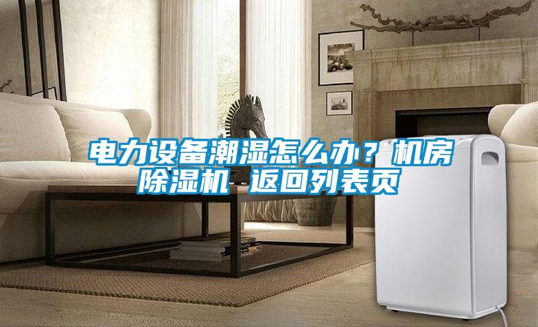 電力設(shè)備潮濕怎么辦？機(jī)房除濕機(jī) 返回列表頁(yè)
