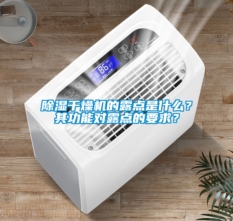 除濕干燥機(jī)的露點是什么？其功能對露點的要求？