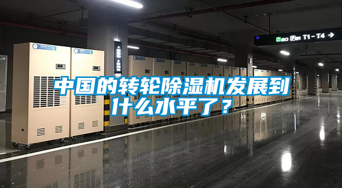 中國的轉輪除濕機發展到什么水平了？