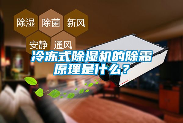 冷凍式除濕機的除霜原理是什么？